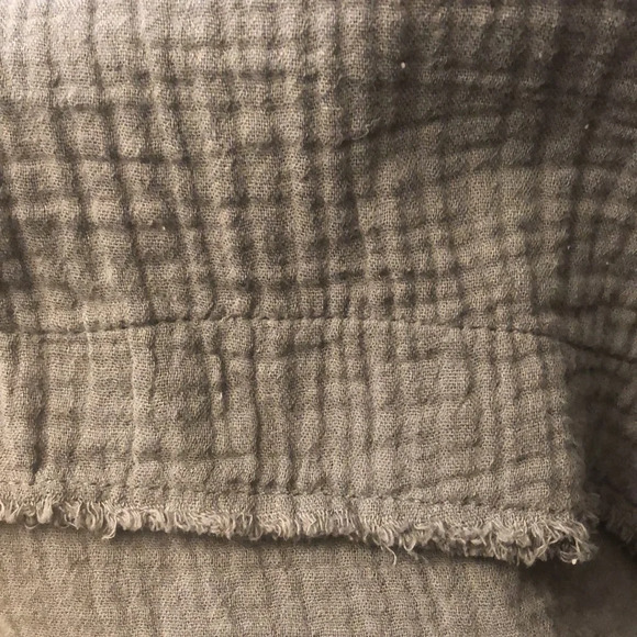 Pull&Bear Dark Gray Oversized Popover Shirt - Picture 8 of 10